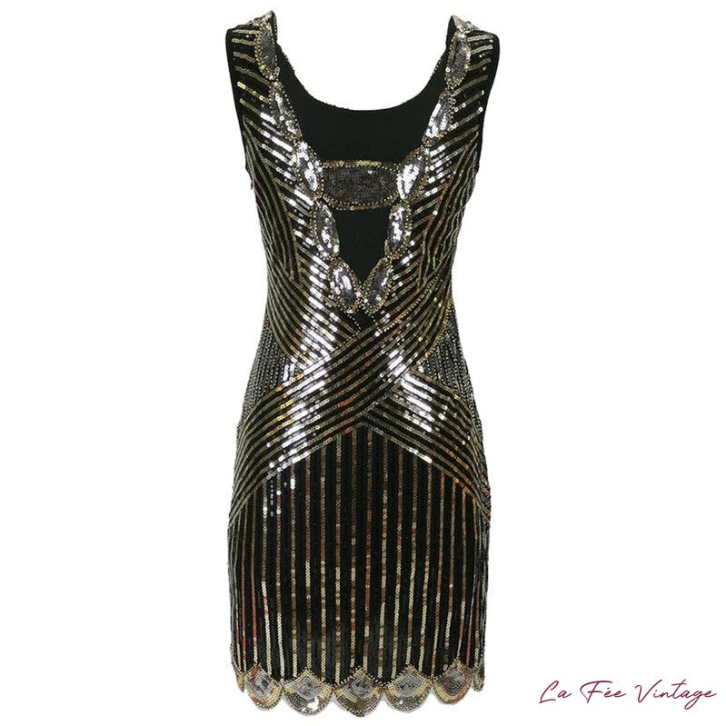 Robe Dorée Chic | Années 20