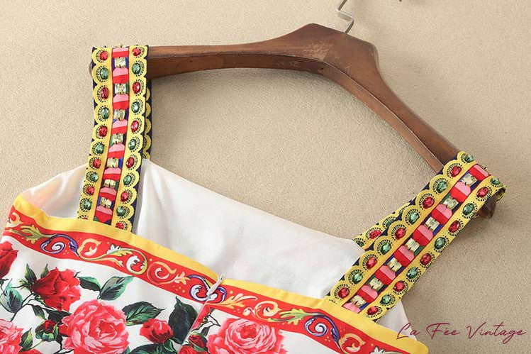 Robe longue années 40