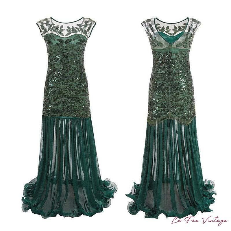 Robe de mariée rétro année 20