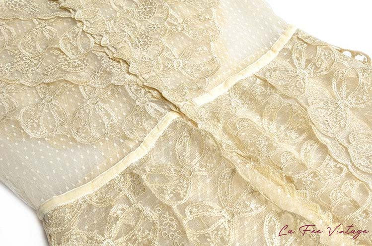 Robe mariée années 40