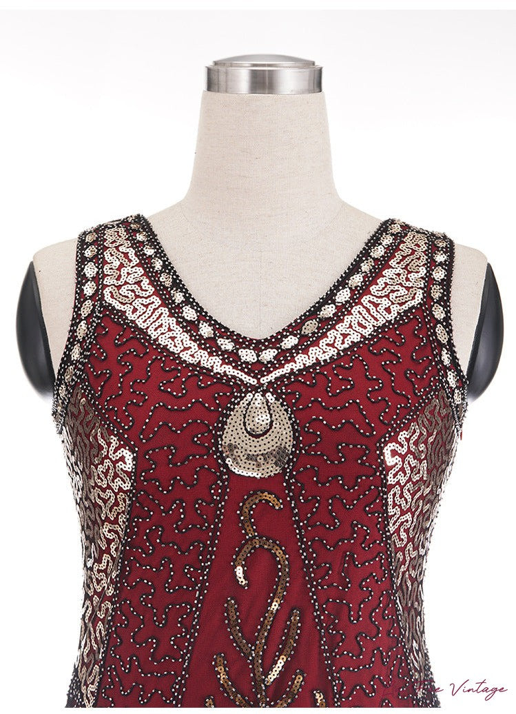 Robe rétro chic années 20