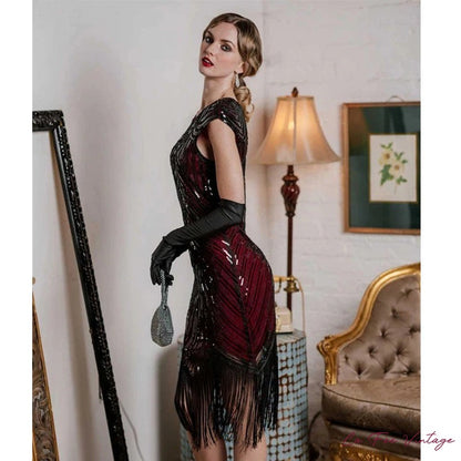 Robe cocktail années 20