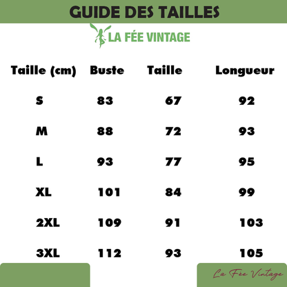 Robe style année 50 60