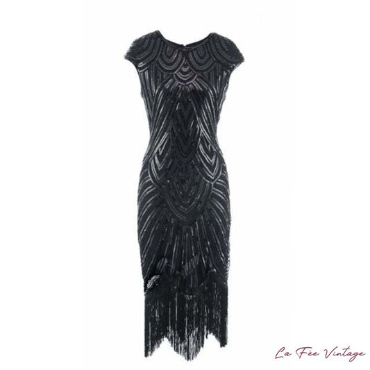 Robe style charleston années 20