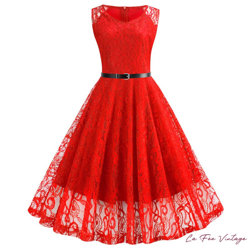 Robe trapèze années 60 70