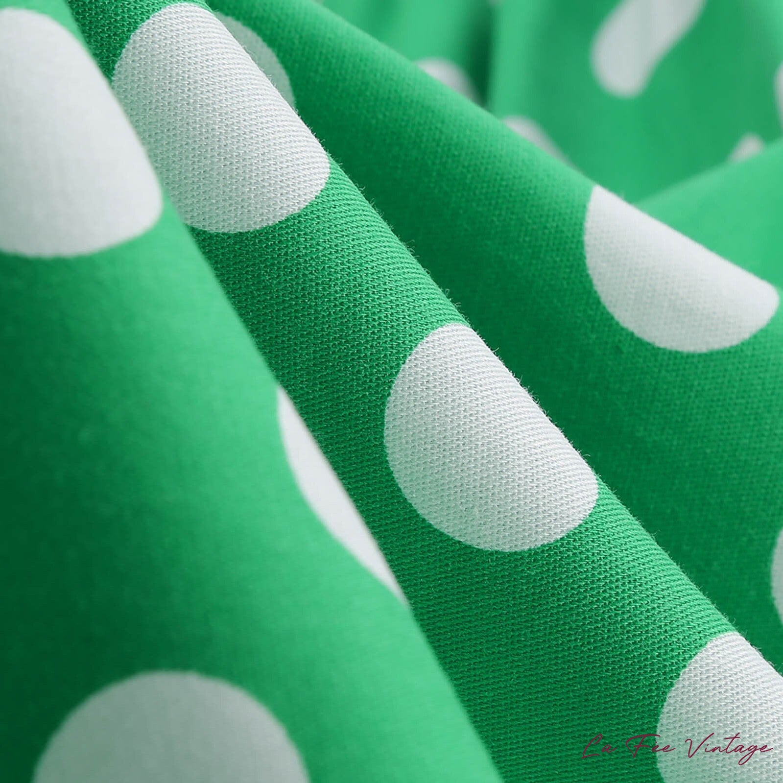 Robe d'été pin up à pois