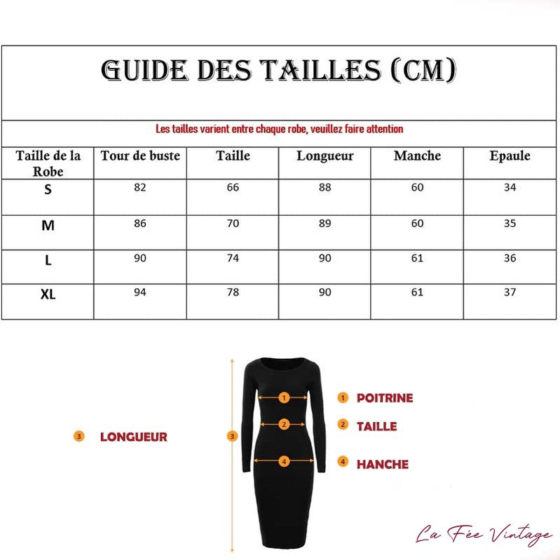 Robe swing années 40