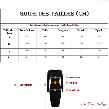 Robe swing années 40