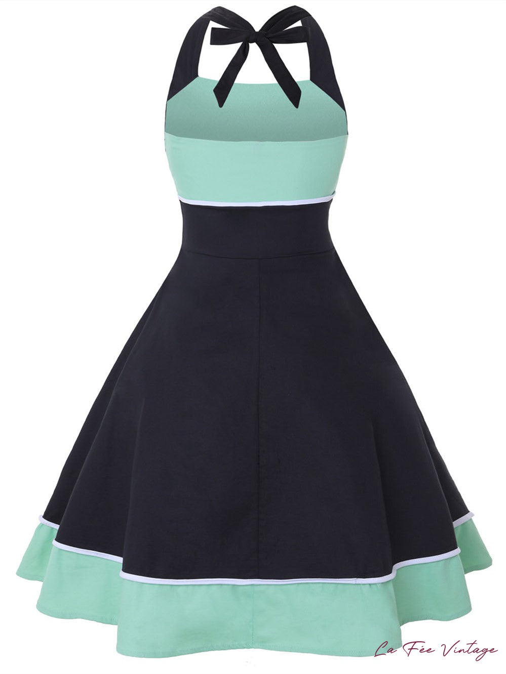 Robe Pin up Trapèze dans le style des Années 60