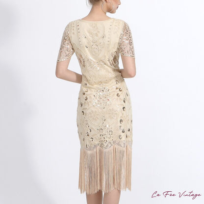 Robe Charleston Sexy à Franges | Années 20