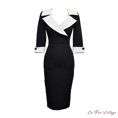 Robe crayon chic – La Fée Vintage - Main Image