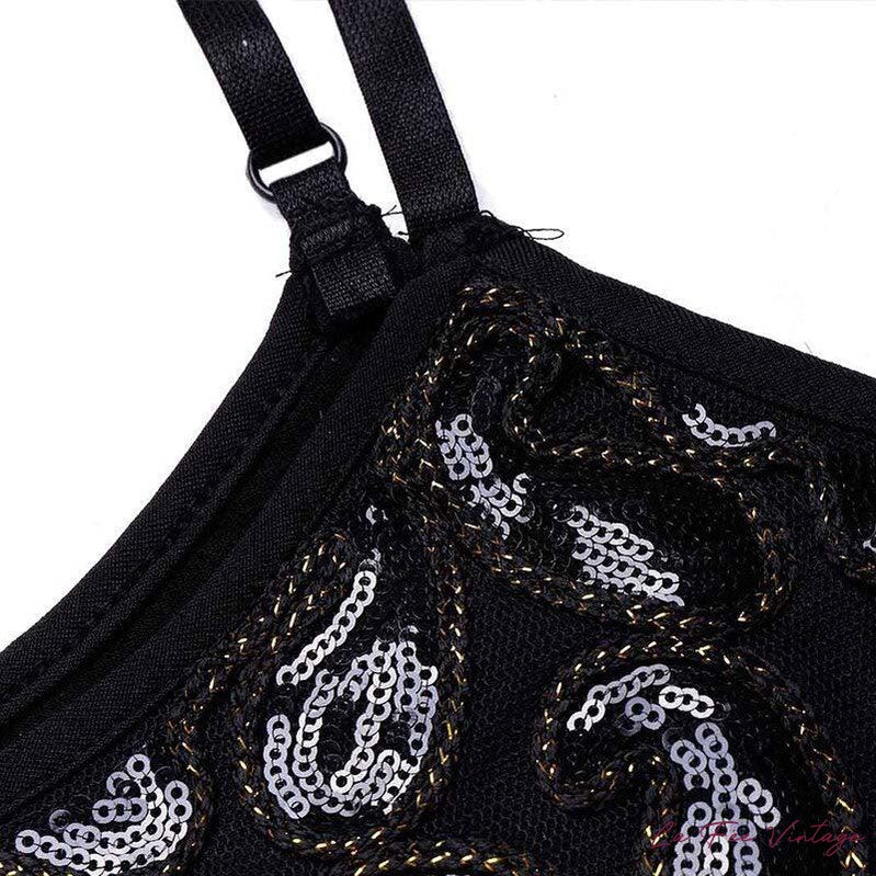 Robe taille basse années 20