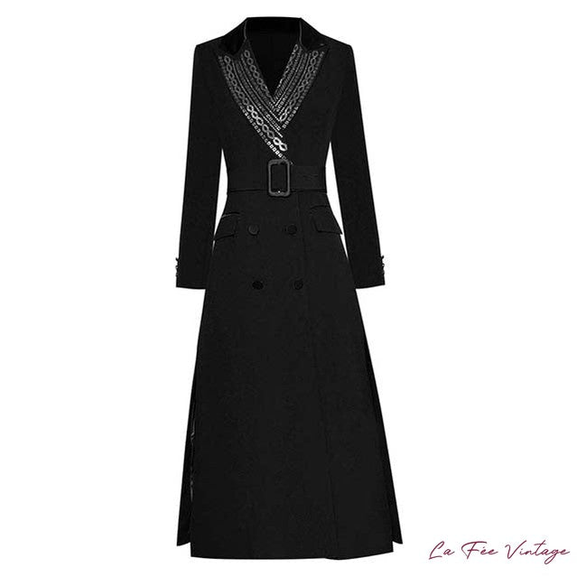 Manteau Robe pour une soirée années 40