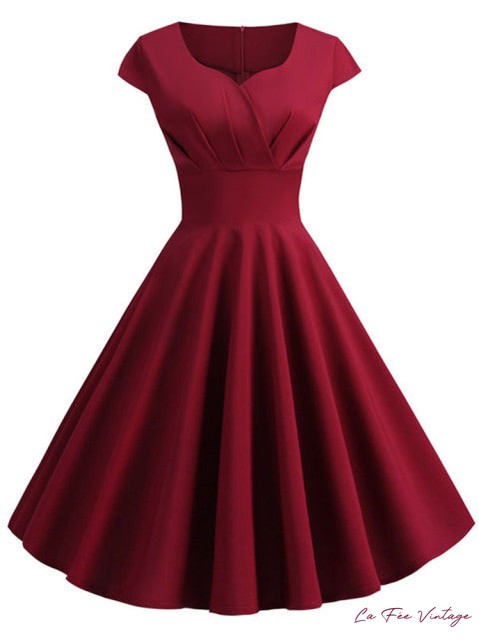 Robe jaune année 60