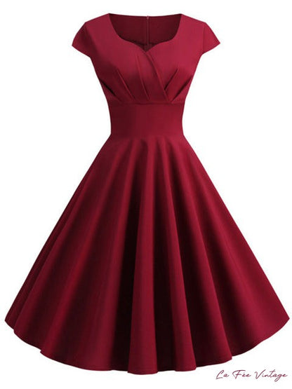 Robe jaune année 60