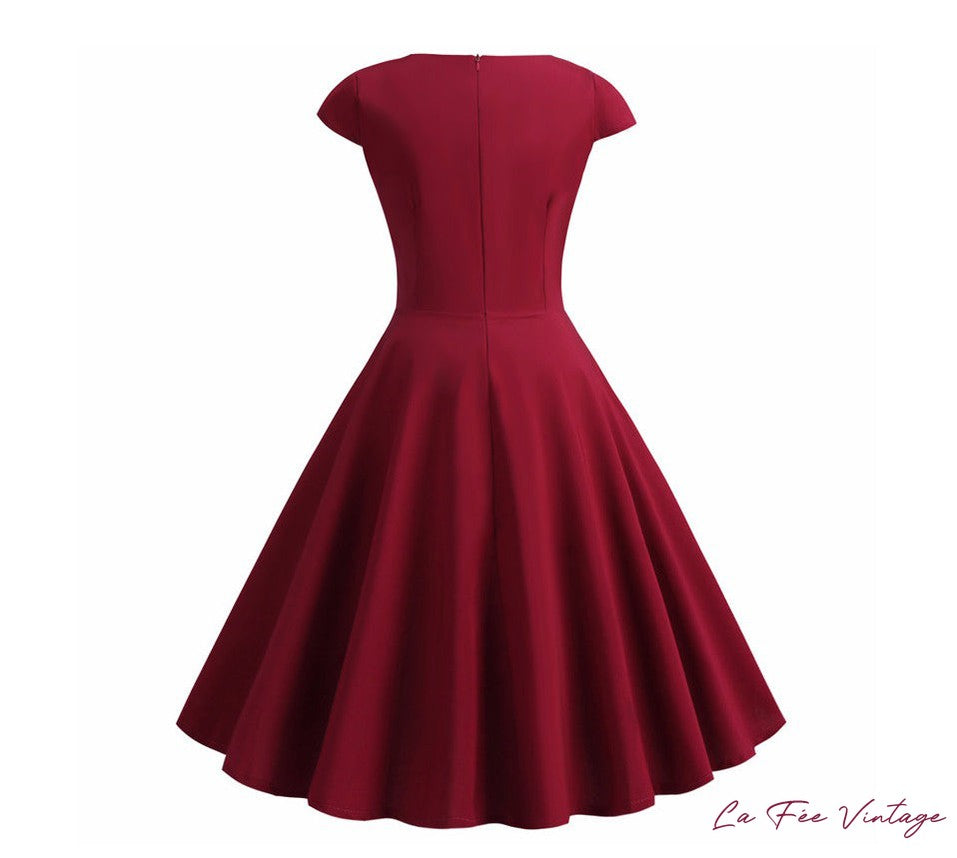 Robe jaune année 60