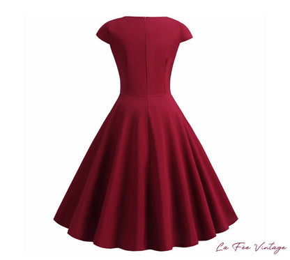 Robe jaune année 60