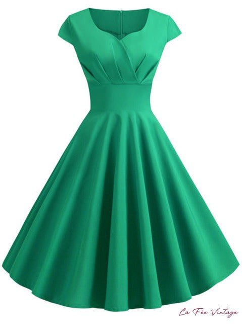 Robe jaune année 60