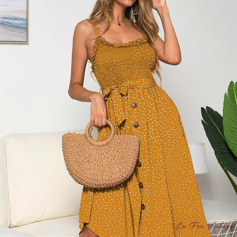 Robe rouge année 60